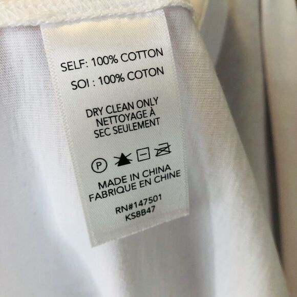 Kobi Halperin White Cotton Blouse - Picture 3 of 4